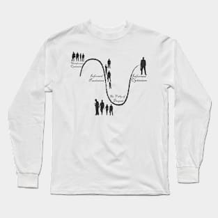 quote with graphics Long Sleeve T-Shirt